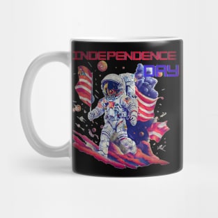 Astronaut independence day Mug